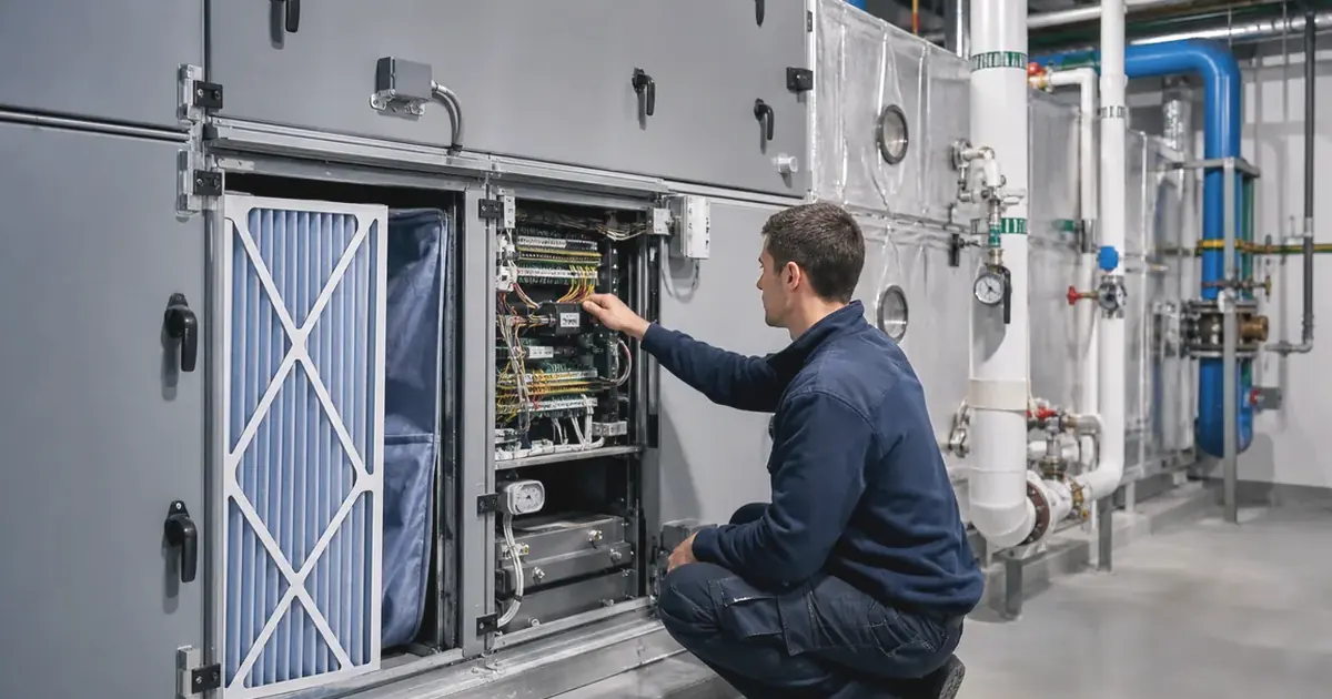 Muğla Bodrum Carrier Merkezi Klima Sistemi Servisi servis süreci görseli