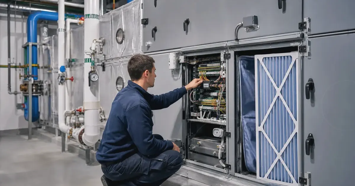 İzmir Kınık Lennox Merkezi Klima Sistemi Servisi servis süreci görseli İzmir Kınık Lennox Merkezi Klima Sistemi Servisi servis süreci görseli