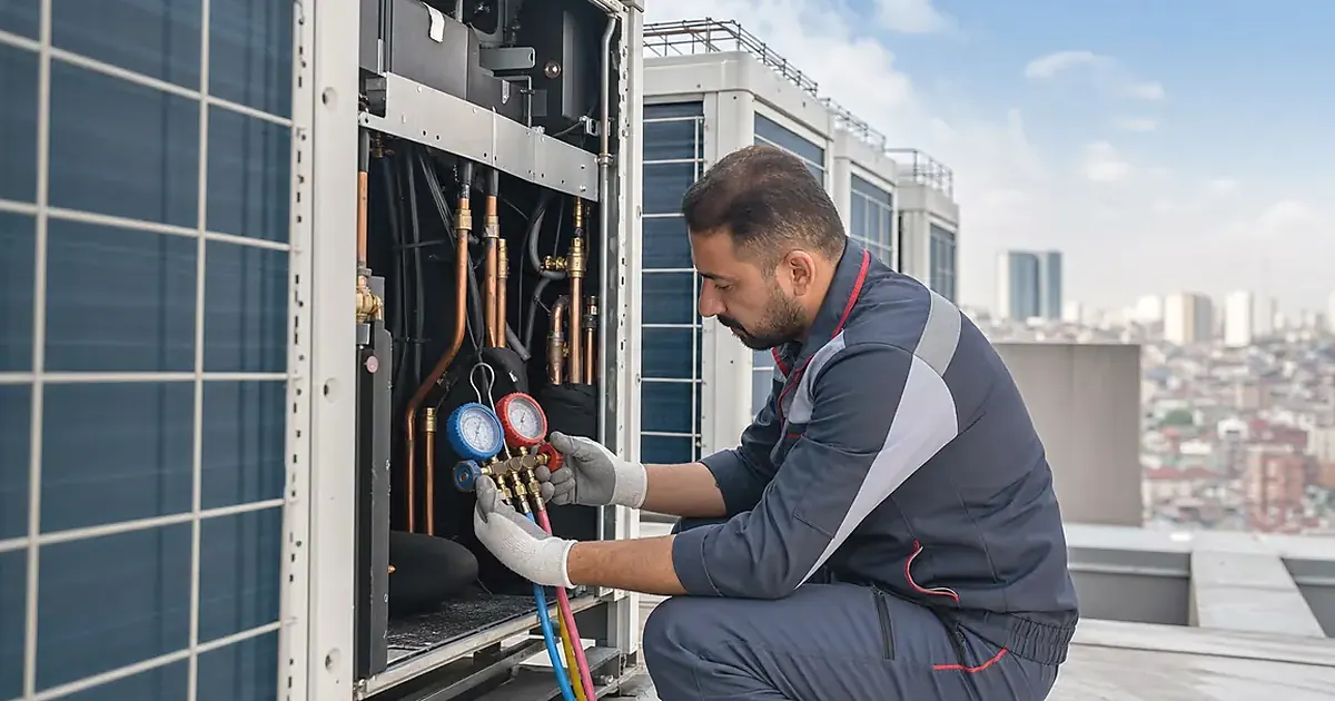 Adana İmamoğlu Panasonic VRF VRV Klima Sistemi Servisi Adana İmamoğlu Panasonic VRF VRV Klima Sistemi Servisi servis görseli