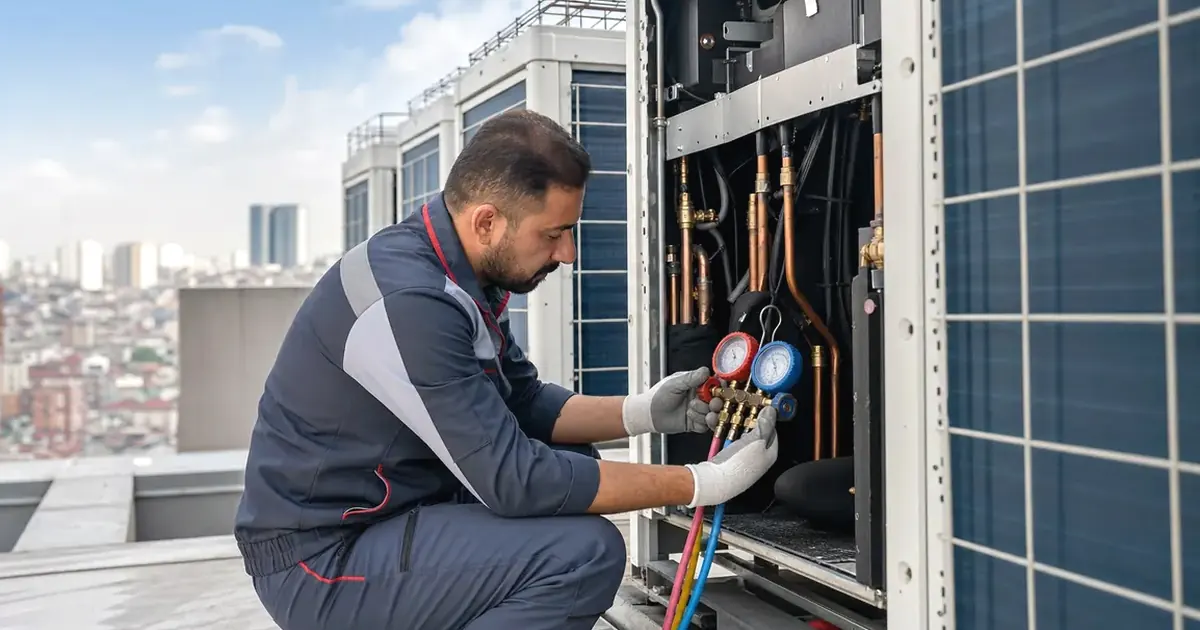 Afyonkarahisar Dazkırı Gree VRF VRV Klima Sistemi Servisi servis süreci görseli