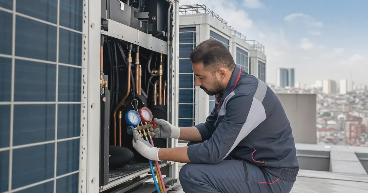 Ankara Akyurt Gree VRF VRV Klima Sistemi Servisi servis süreci görseli Ankara Akyurt Gree VRF VRV Klima Sistemi Servisi servis süreci görseli