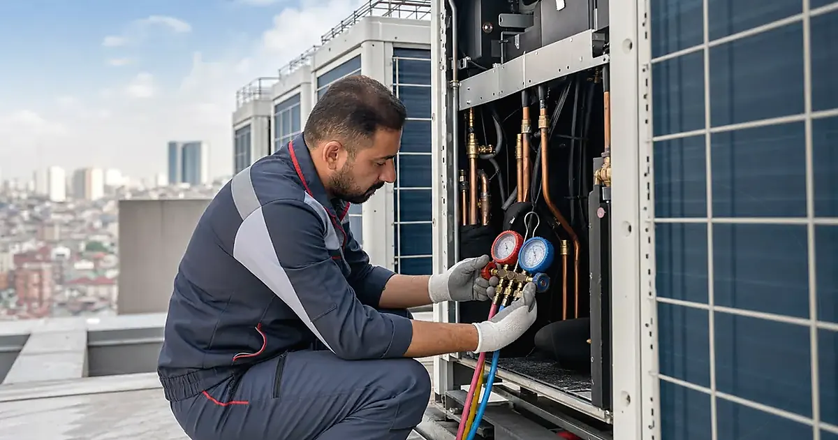 Ankara Bala York VRF VRV Klima Sistemi Servisi servis süreci görseli Ankara Bala York VRF VRV Klima Sistemi Servisi servis süreci görseli