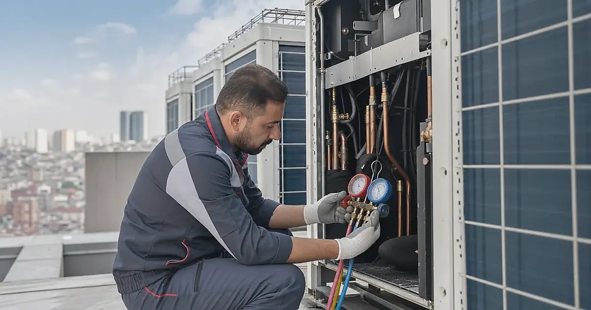 Aydın Buharkent Hitachi VRF VRV Klima Sistemi Servisi servis görseli