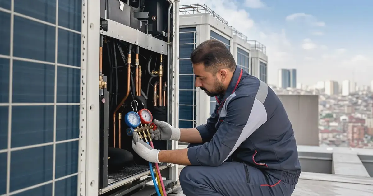 Aydın Didim Panasonic VRF VRV Klima Sistemi Servisi teknik servis görseli