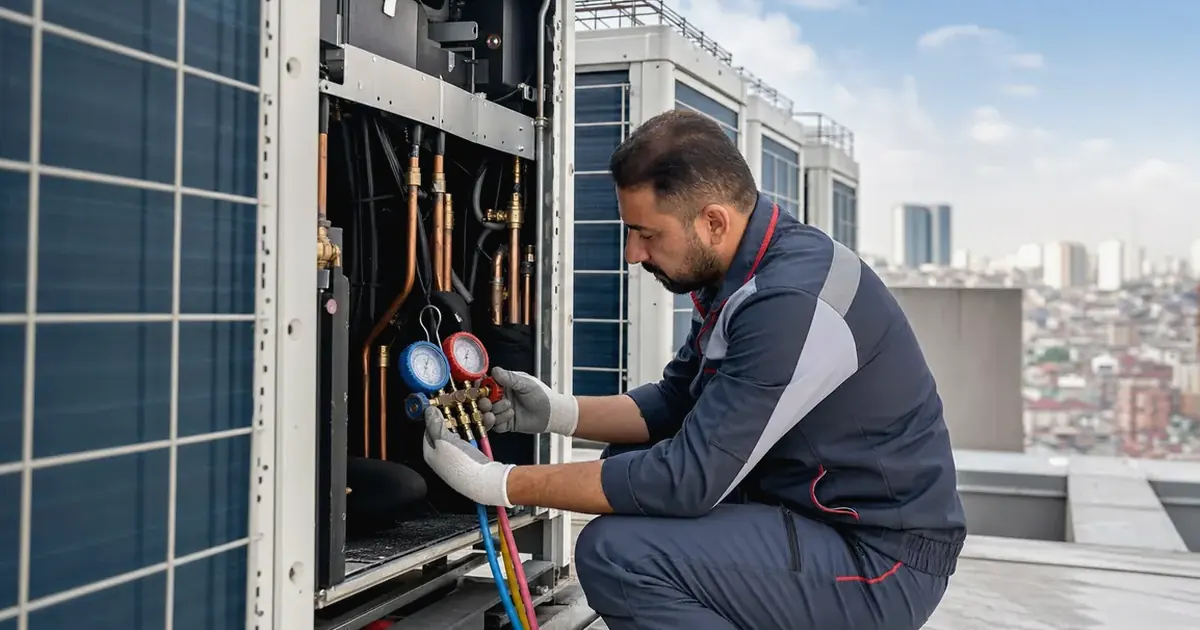 Bodrum Gündoğan Carrier VRF VRV Klima Sistemi Servisi Bodrum Gündoğan Carrier VRF VRV Klima Sistemi Servisi servis görseli