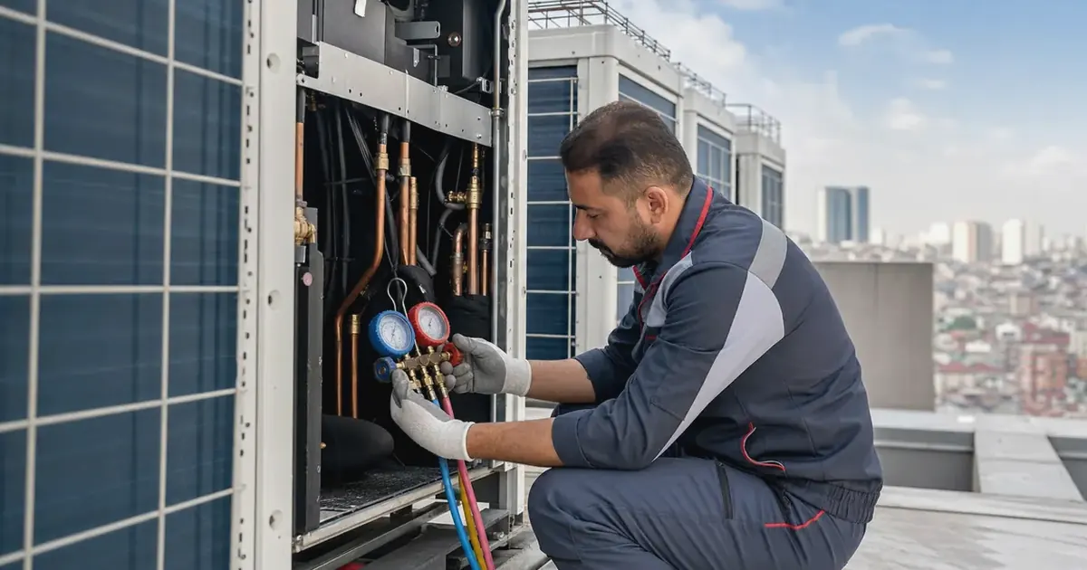 Bodrum Gündoğan Toshiba VRF VRV Klima Sistemi Servisi teknik servis görseli Bodrum Gündoğan Toshiba VRF VRV Klima Sistemi Servisi teknik servis görseli