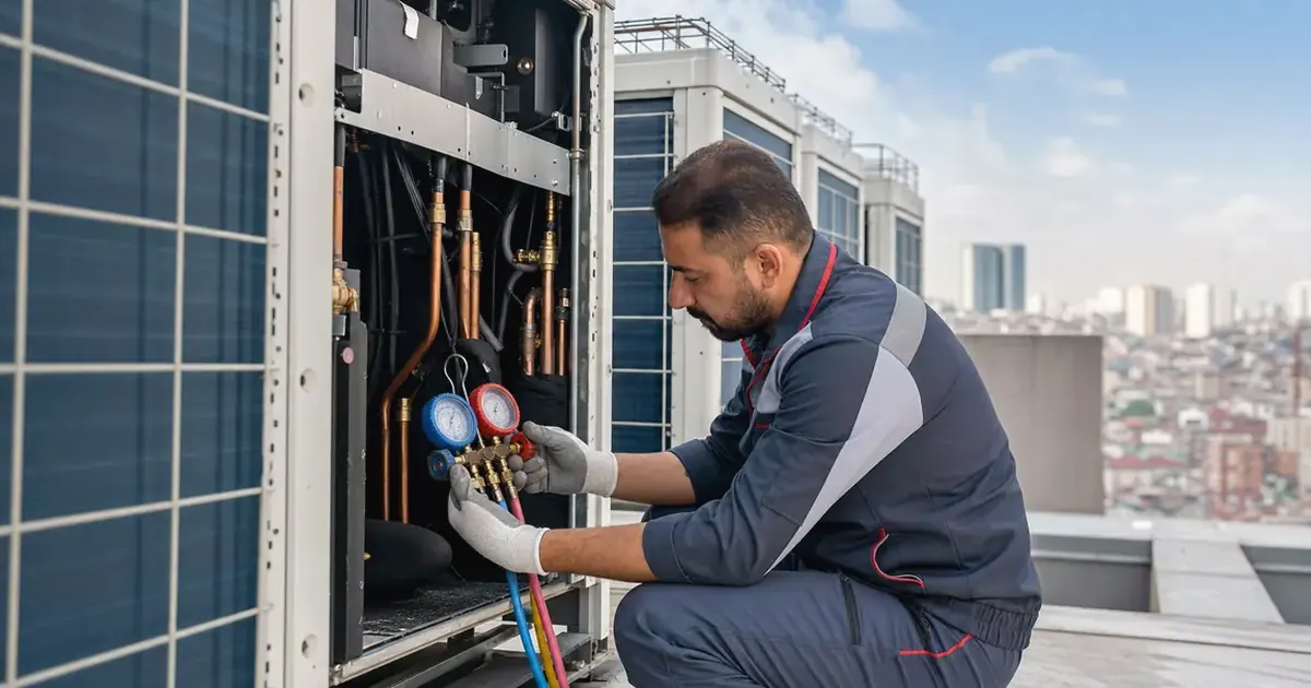 Bodrum Güvercinlik Panasonic VRF VRV Klima Sistemi Servisi teknik servis görseli Bodrum Güvercinlik Panasonic VRF VRV Klima Sistemi Servisi teknik servis görseli