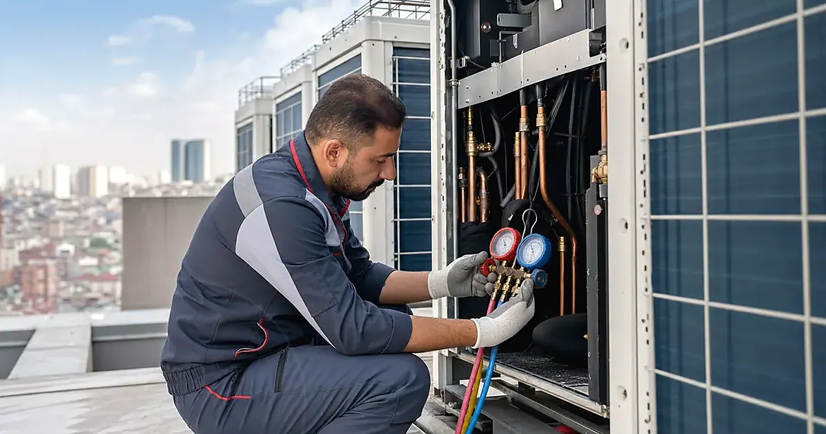 Bodrum Tepecik Karaova Samsung VRF VRV Klima Sistemi Servisi servis süreci görseli Bodrum Tepecik Karaova Samsung VRF VRV Klima Sistemi Servisi servis süreci görseli
