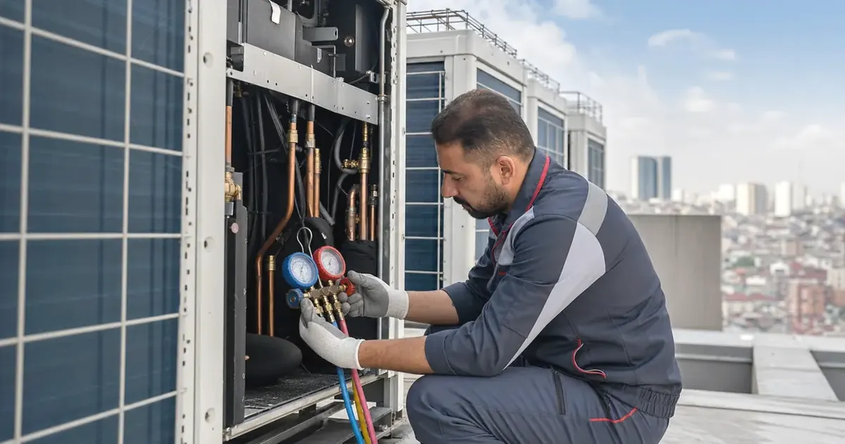 Bodrum Umurca Toshiba VRF VRV Klima Sistemi Servisi servis süreci görseli Bodrum Umurca Toshiba VRF VRV Klima Sistemi Servisi servis süreci görseli