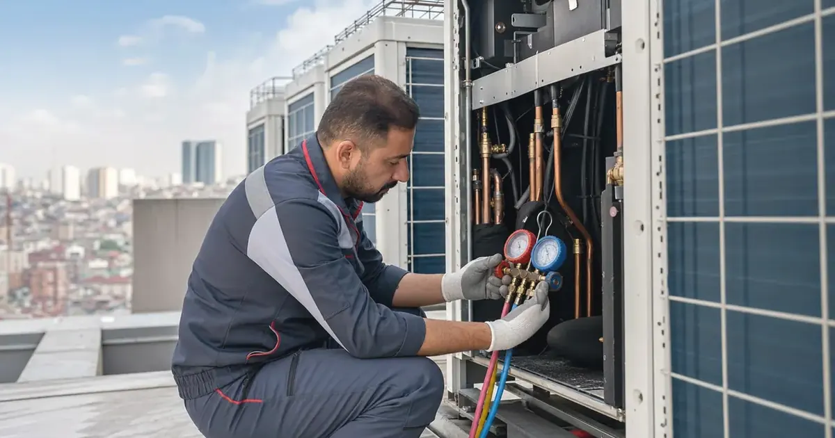 Hatay Defne Lennox VRF VRV Klima Sistemi Servisi servis süreci görseli Hatay Defne Lennox VRF VRV Klima Sistemi Servisi servis süreci görseli
