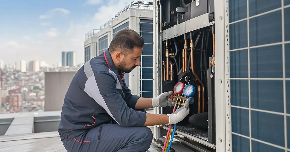 İzmir Bergama LG VRF VRV Klima Sistemi Servisi servis süreci görseli İzmir Bergama LG VRF VRV Klima Sistemi Servisi servis süreci görseli