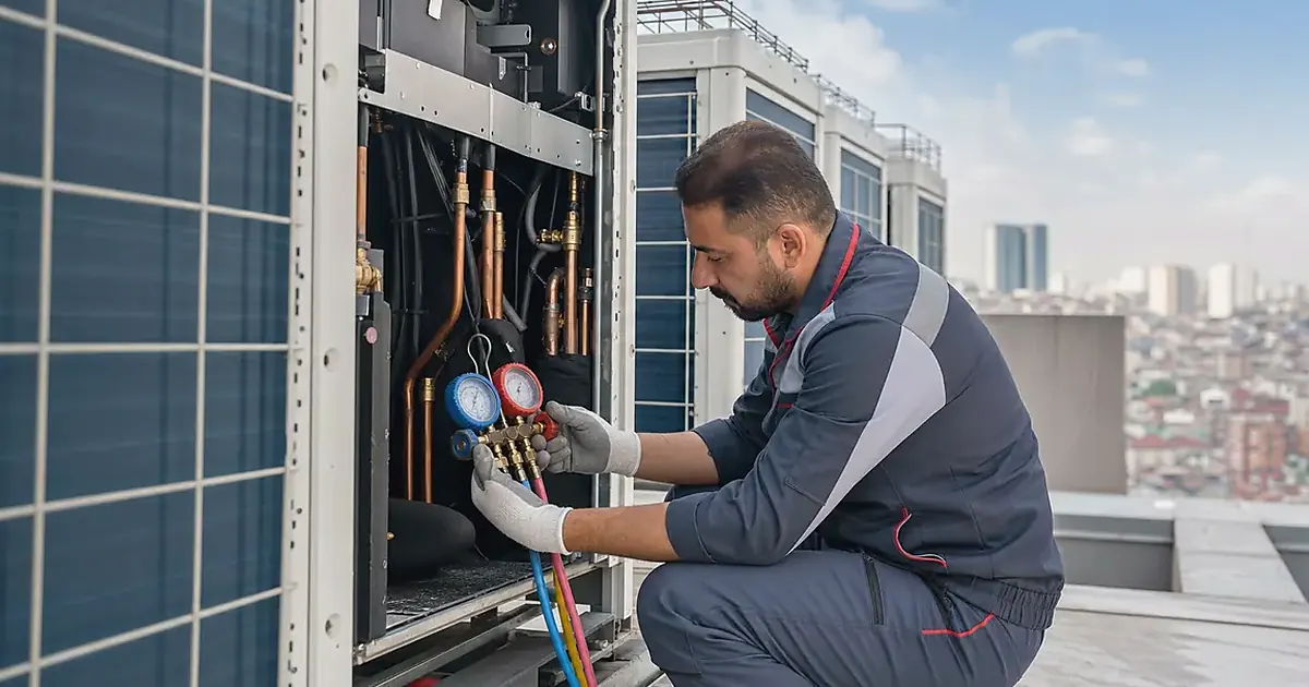 İzmir Dikili York VRF VRV Klima Sistemi Servisi servis süreci görseli İzmir Dikili York VRF VRV Klima Sistemi Servisi servis süreci görseli