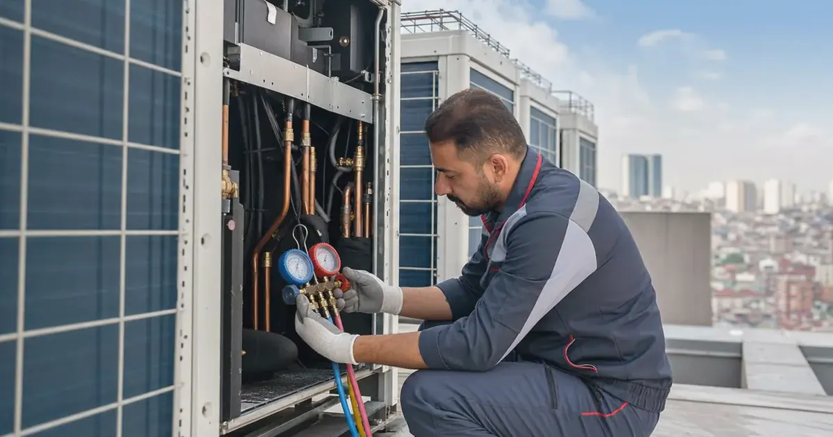 İzmir Kiraz Panasonic VRF VRV Klima Sistemi Servisi İzmir Kiraz Panasonic VRF VRV Klima Sistemi Servisi servis görseli