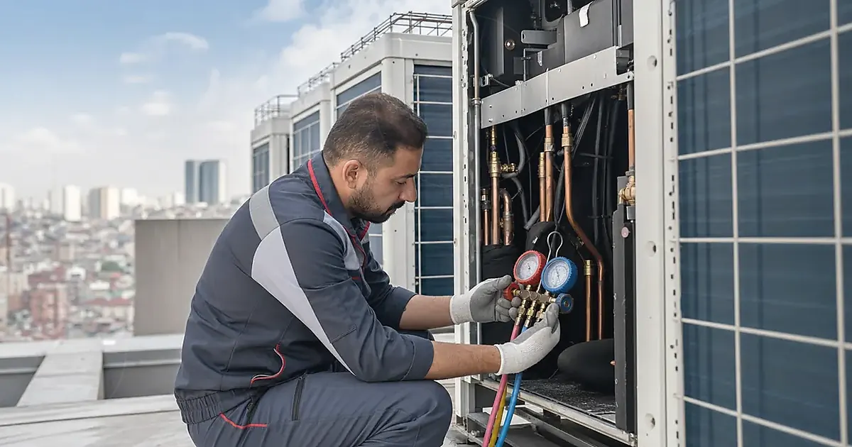 İzmir Menderes VRF VRV Klima Sistemi Servisi teknik servis görseli İzmir Menderes VRF VRV Klima Sistemi Servisi teknik servis görseli
