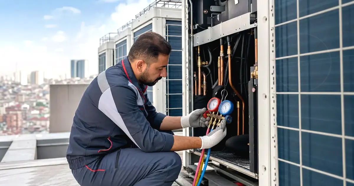 İzmir Torbalı Samsung VRF VRV Klima Sistemi Servisi servis süreci görseli İzmir Torbalı Samsung VRF VRV Klima Sistemi Servisi servis süreci görseli