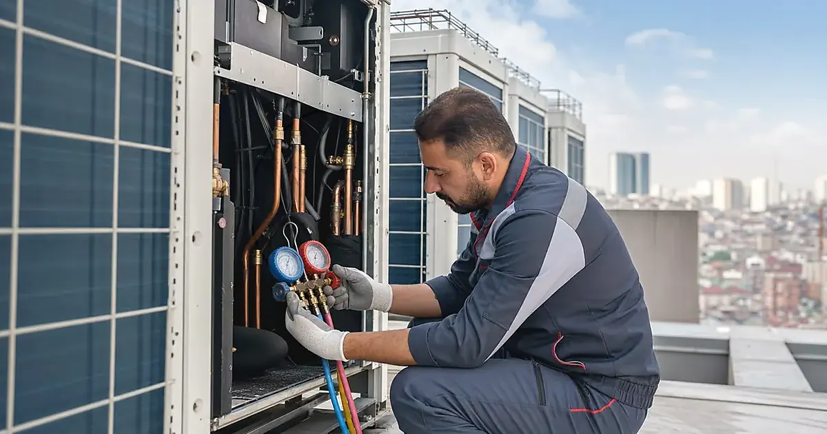 Bodrum Geriş Carrier VRF VRV Klima Sistemi Servisi bakım ve onarım hizmeti