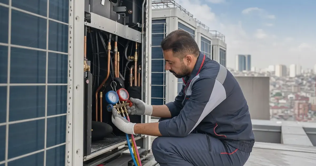 Manisa Kırkağaç VRF VRV Klima Sistemi Servisi servis süreci görseli Manisa Kırkağaç VRF VRV Klima Sistemi Servisi servis süreci görseli