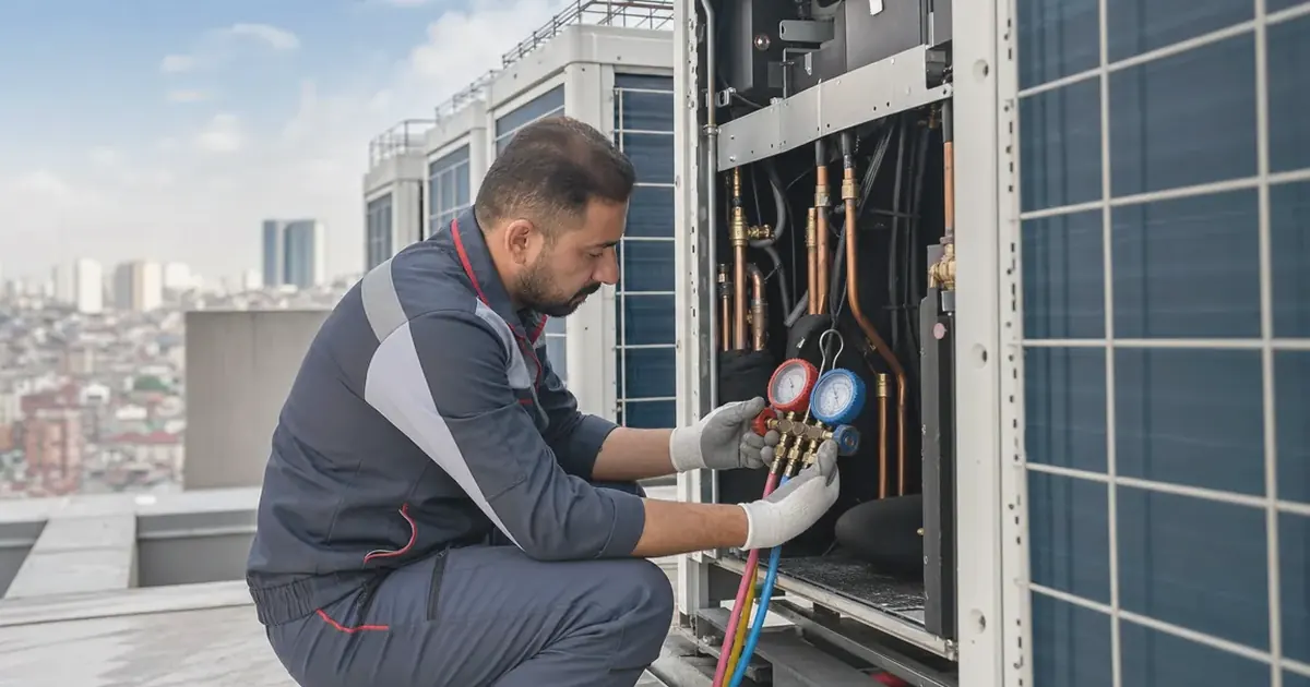 Mersin Bozyazı Panasonic VRF VRV Klima Sistemi Servisi Mersin Bozyazı Panasonic VRF VRV Klima Sistemi Servisi servis görseli