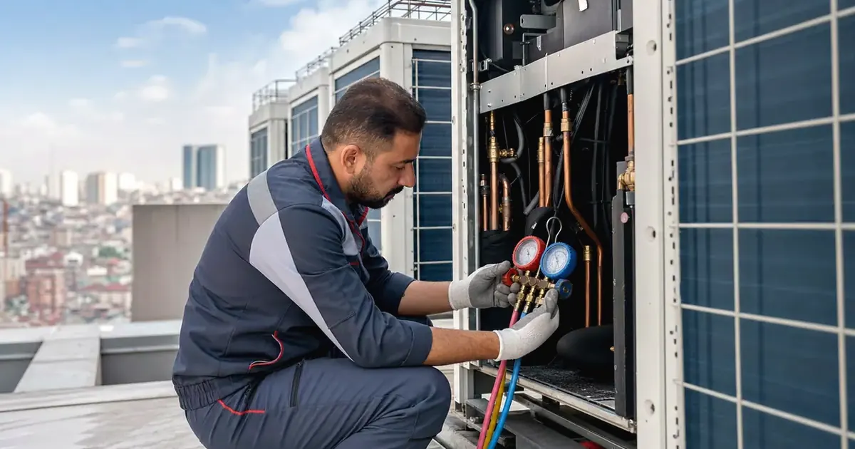 Mersin Gülnar Panasonic VRF VRV Klima Sistemi Servisi servis görseli