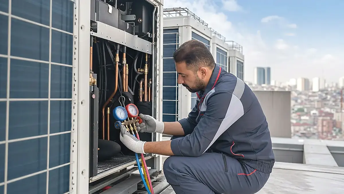 VRF Klima Sistemleri servis görseli