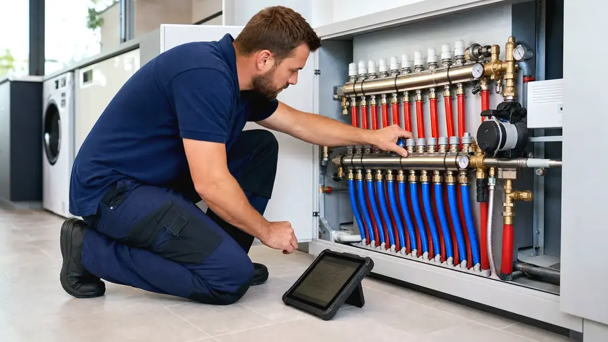 Bodrum Kumbahçe Uponor Yerden Isıtma Sistemi Servisi Bodrum Kumbahçe Uponor Yerden Isıtma Sistemi Servisi servis görseli