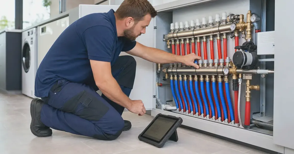 İzmir Bayındır Eca Yerden İsıtma Sistemi Servisi - İzmir Bayındır ECA Yerden Isıtma Sistemi Servisi servis süreci görseli